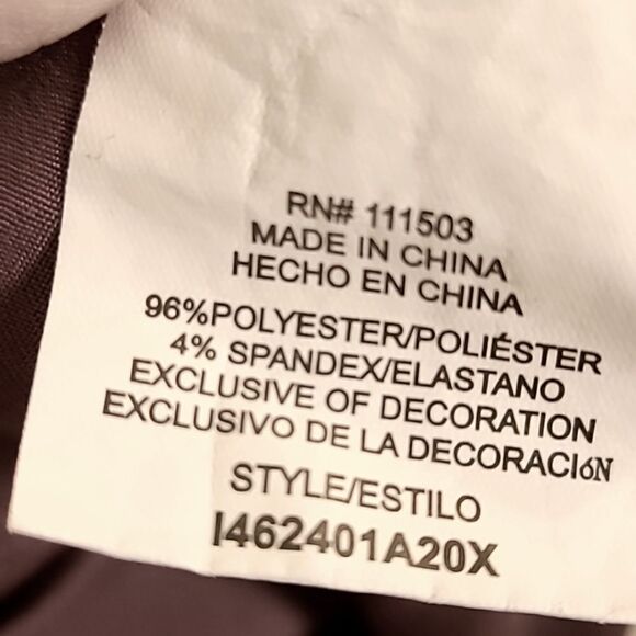 As U Wish Dark Mauve Cold-Shoulder Dress, Size 3X - Picture 8 of 8